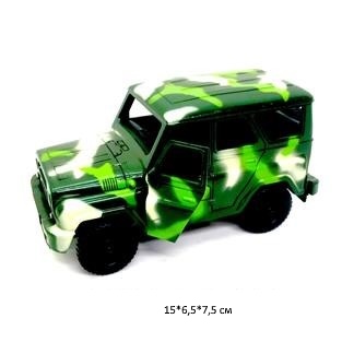 Машина инерц. арт. J1997 Джип военный в пак._ Машина инерц. арт. J1997 Джип военный в пак._