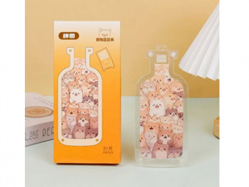 Пазл арт. 209002 Акриловый Собаки в бутылке на подставке 31 дет. в кор