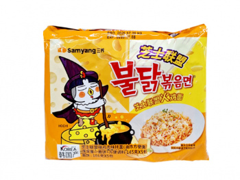 Лапша арт. 143463/ БП Острая курица и 4 сыра 101 г в пак. 5 шт. упаковка'*