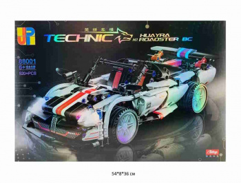 Конструктор арт. 88001 Автомобиль 520 дет. в кор.~