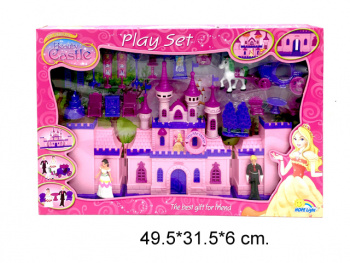 Дом для кукол арт. SG-2934 Замок принцессы в кор._/24 шт./