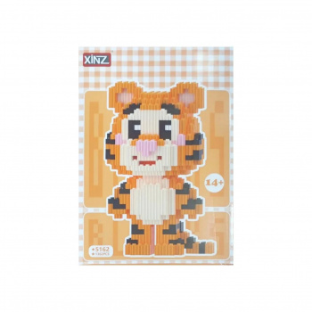 Конструктор арт. 5162-802 Микро Тигр 1362 дет. в кор.
