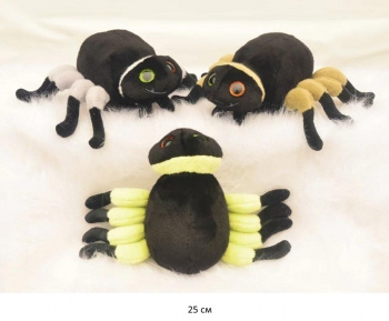 им Паук арт. 230228-5/90917-3/MR-1/240925-1/241203-4/5/241103-5 Цвета микс 25 см в пак.)•