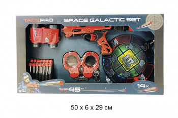 Оружие арт. FJ8013 Бластер с мягкими пулями аксессуарами в кор./18шт./•