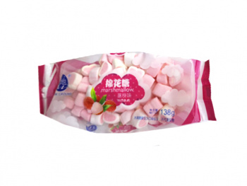 Маршмеллоу арт. 884561 Сердечки "Личи" 138 г в пак.* Маршмеллоу арт. 884561 Сердечки "Личи" 138 г в пак.*