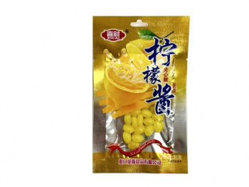 Конфета арт. 080170-5 Жевательные бобы "Лимон" 35 г 20 шт. упаковка'#,*