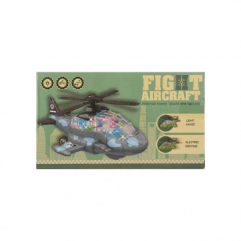 Вертолет арт. XD-12 На бат. свет, звук 22*16*11 см. в кор.=