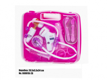 Набор доктора арт. 66001B-28 В пластиковом чемодане•