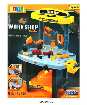 Набор инструментов арт. 8002 "Мастерская" в кор._