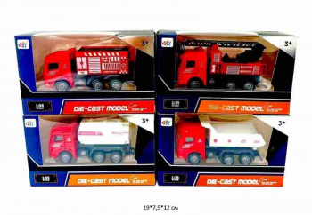 Машина арт. 9988-115 Пожарная техника в ассортименте в кор._