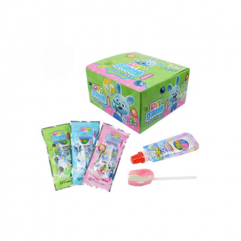 Конфета арт. 835045/835038 Жидкая "Зубная паста с щеткой" 12 г вкусы микс 30 шт. в кор.'