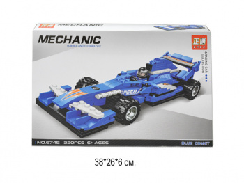 Конструктор арт. 6745 Автомобиль 320 дет. в кор.~