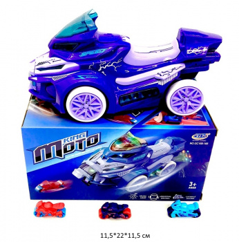 Мотоцикл на батар. арт. GC169-168 С катапультой свет, звук в кор._