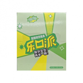 Конфета арт. 771209-3/770875-3 Суперкислая "Яблоко" 15 г в банке 20 шт. в зеленой кор.'