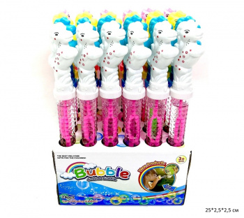 Пузыри мыльные арт. 2716 Лошадь цвета микс (24 шт.) шоубокс_