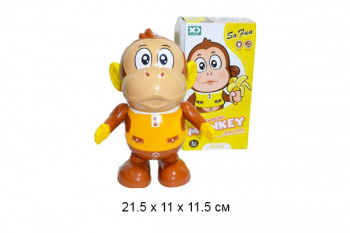 Обезьянка арт. 17198 Свет, звук, в кор._/72 шт./