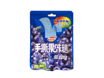 Мармелад арт. 780027/779960-1 Пластинка "Черника" 22 г 20 шт. в кор.;