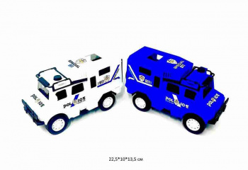 Машина арт. C302 Полиция пластик цвета микс 22,5*10*13,5 в пак._ /120 шт./