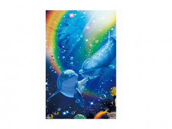 Картина по номерам арт. RA73829 Подводный мир 40*50 в кор.