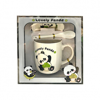 Подарочный набор арт. 2124-501 "Lovely Panda" 3 предмета в кор.