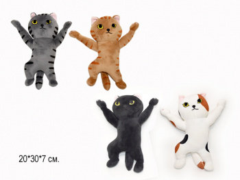 им Кошка арт. 2804Y/90228-1 Цвета микс 30 см в пак.**) им Кошка арт. 2804Y/90228-1 Цвета микс 30 см в пак.**)