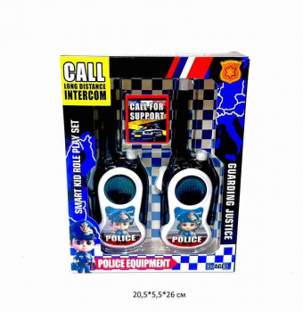 Рация арт. 008-15 Полиция 2 шт. в кор._/108 шт./