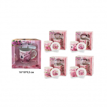 Подарочный набор арт. 1381-501 "Flower of sea" в ассортименте 3 предмета в кор.