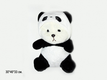 им Медведь арт. 17567-209 В костюме панды 50 см в пак.
