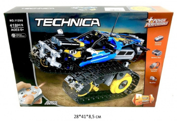 Конструктор арт. 11298 Вездеход 418 дет. в кор._/36 шт./