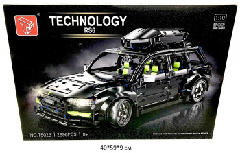 Конструктор арт. T5023 Автомобиль 2896 дет. в кор._/8 шт./