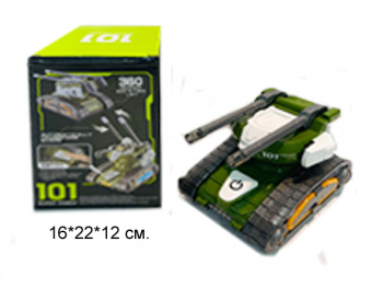 Танк арт. LD-167A Трансформер-робот цвета микс в кор.•