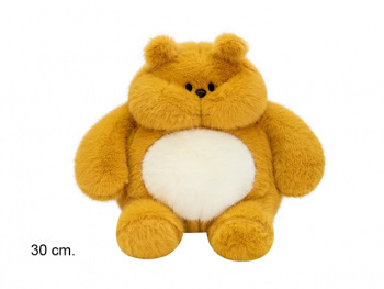 им Медведь арт. YE241125-18/04246-209 Пухлые щечки 30 см в пак.)