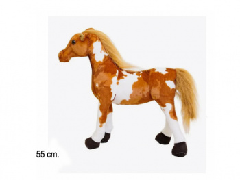 им Лошадь арт. 401060 Пятнистая Стоит 55*60 см 1 шт. в пак.