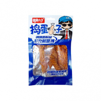 Соевое мясо арт. 705069 Пшеничные ломтики со вкусом куриных крылышек 80 г 10 шт. упаковка,