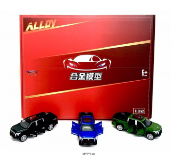 Модель металл. арт. W32111 Тойота цвета микс (12 шт.) шоубокс_ Модель металл. арт. W32111 Тойота цвета микс (12 шт.) шоубокс_