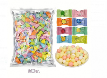 Конфета арт. 502380-300 Карамель мятно-фруктовая вкусы микс 300 г упаковка Конфета арт. 502380-300 Карамель мятно-фруктовая вкусы микс 300 г упаковка