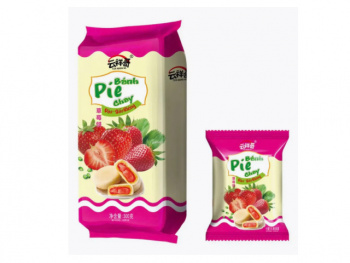 Пирожное арт. 830074 Клубничный торт 300 г в пак.,/*