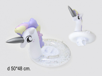 Надувн. круг арт. 1214-15-2 Единорог в пак._ Надувн. круг арт. 1214-15-2 Единорог в пак._