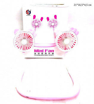 Вентилятор арт. CS1208-2 С ушками, на шею в кор._