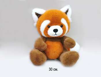 им Панда арт. 231281-209 Красная сидит 30 см пак.