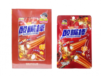 Конфета арт. 871677/871745 Жевательная кислая "Кола" 20 г в пак. 20 шт. в кор.*#